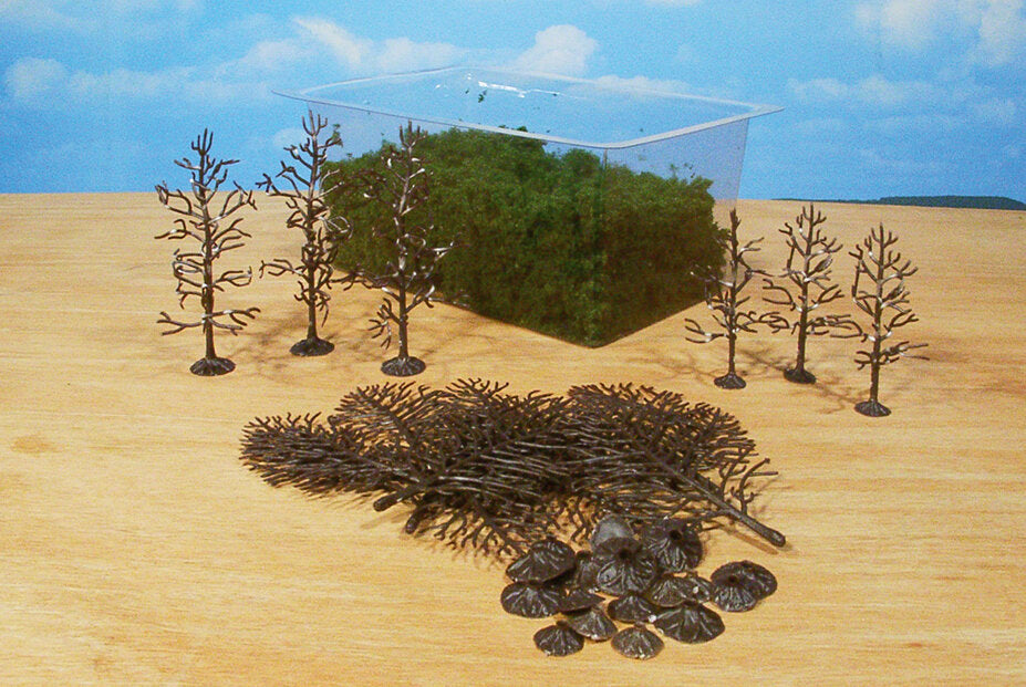 1972 - Tree kit 6-12 cm + super artline flocking / 15 pc KIT