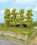 1977 - Leafy trees 11 cm / 4 pc SUPER ARTLINE