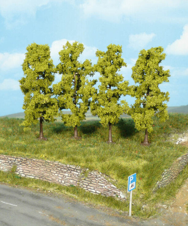 1977 - Leafy trees 11 cm / 4 pc SUPER ARTLINE
