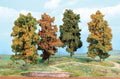2001 - Autumnal trees 18 cm / 4 pc SUPER ARTLINE LEAF
