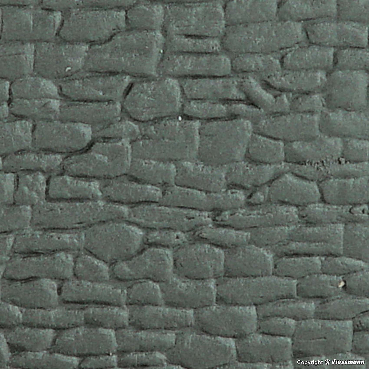34121 -  HO Wall section, natural stone 20x12cm