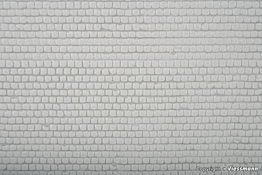 34124 - HO Cobblestone plate 20x12cm