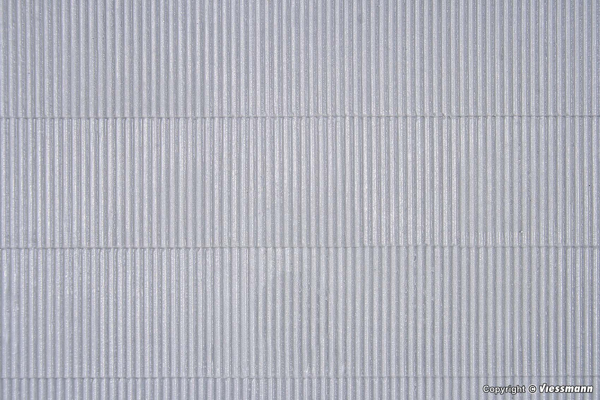 34143 - HO Corrugated metal plate 20x12cm