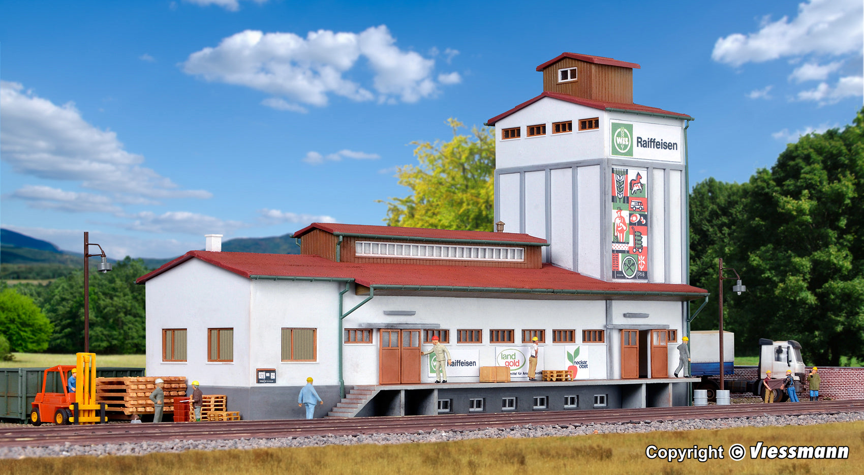 39208 - HO Warehouse in Herrenberg