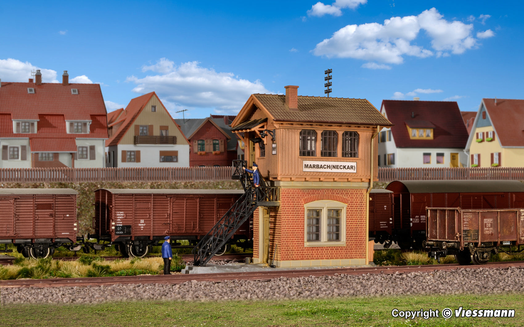 39477 - HO Signal tower Marbach
