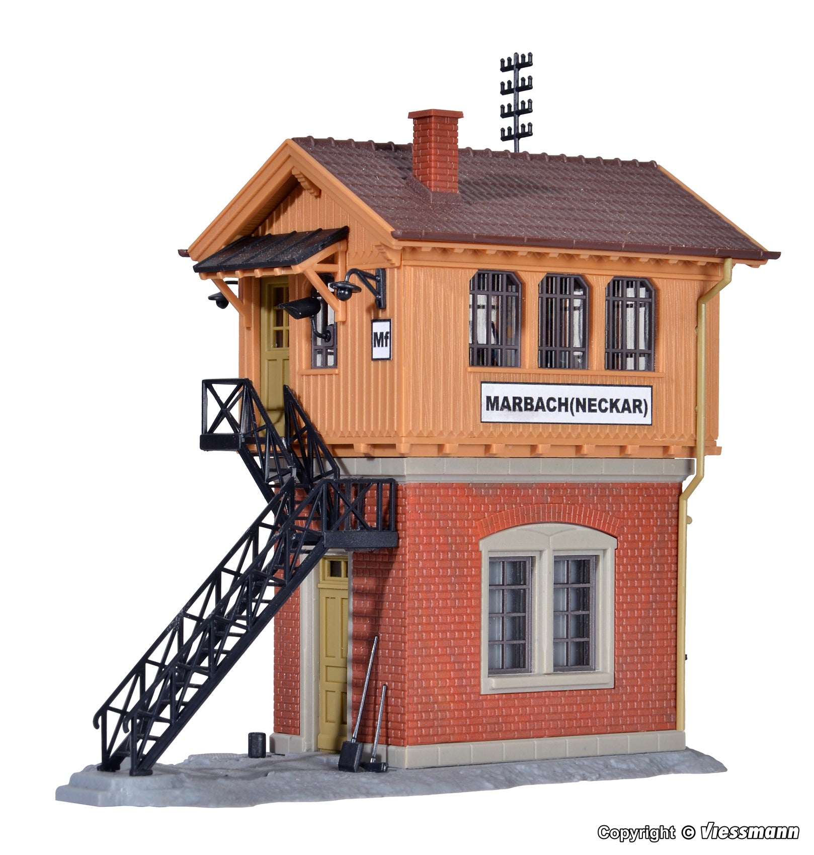 39477 - HO Signal tower Marbach