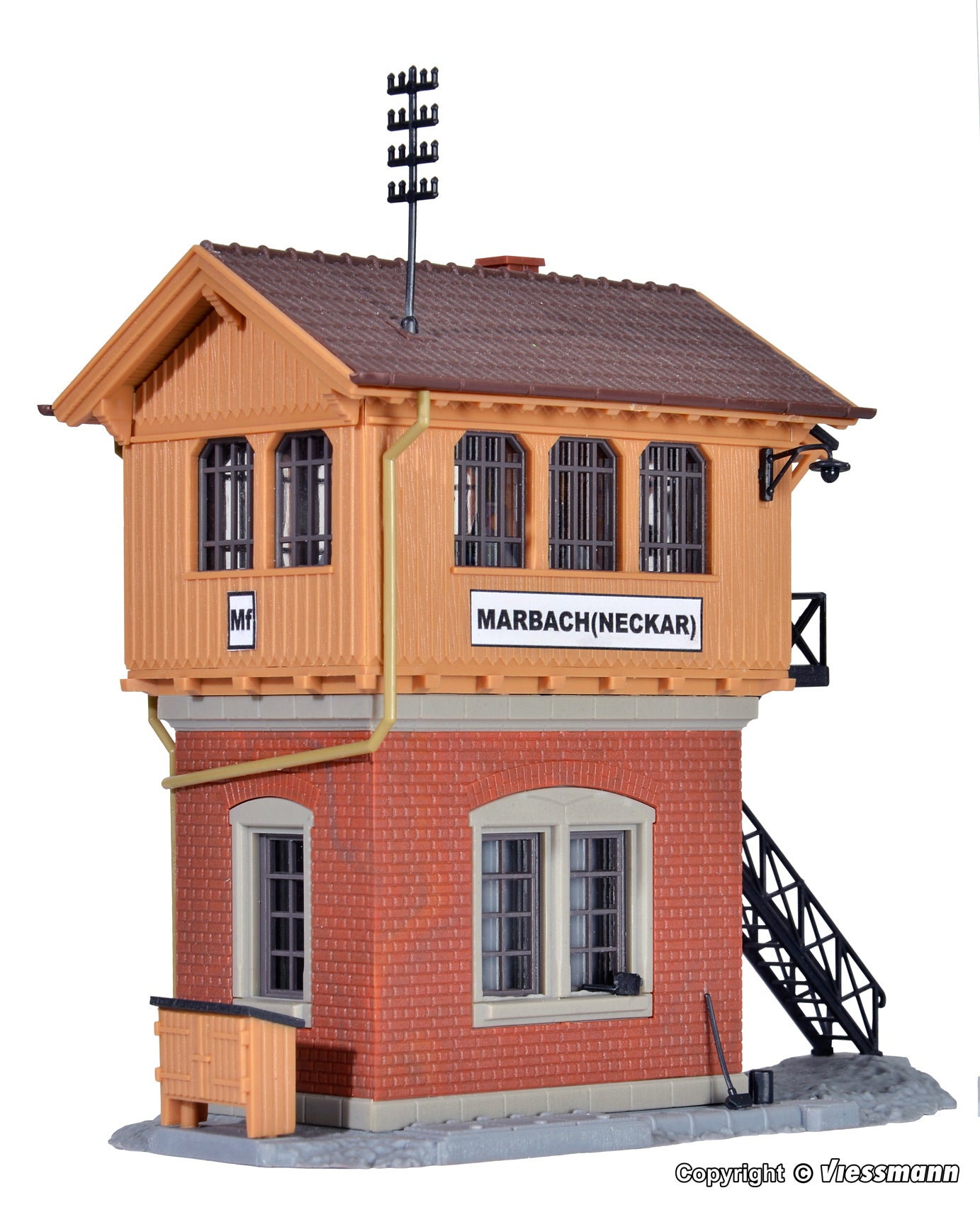 39477 - HO Signal tower Marbach