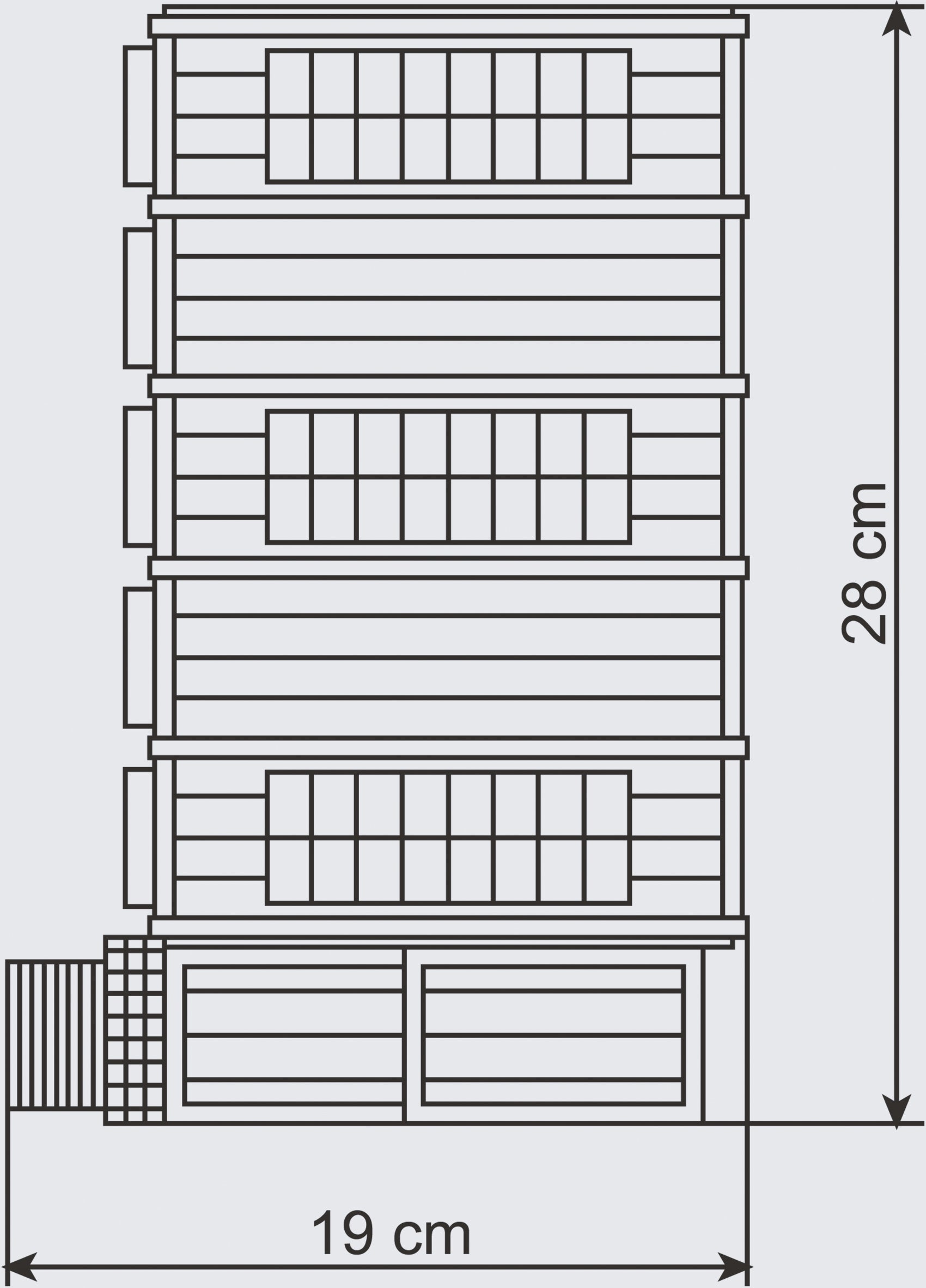 45605 - H0 Freight depot, five track