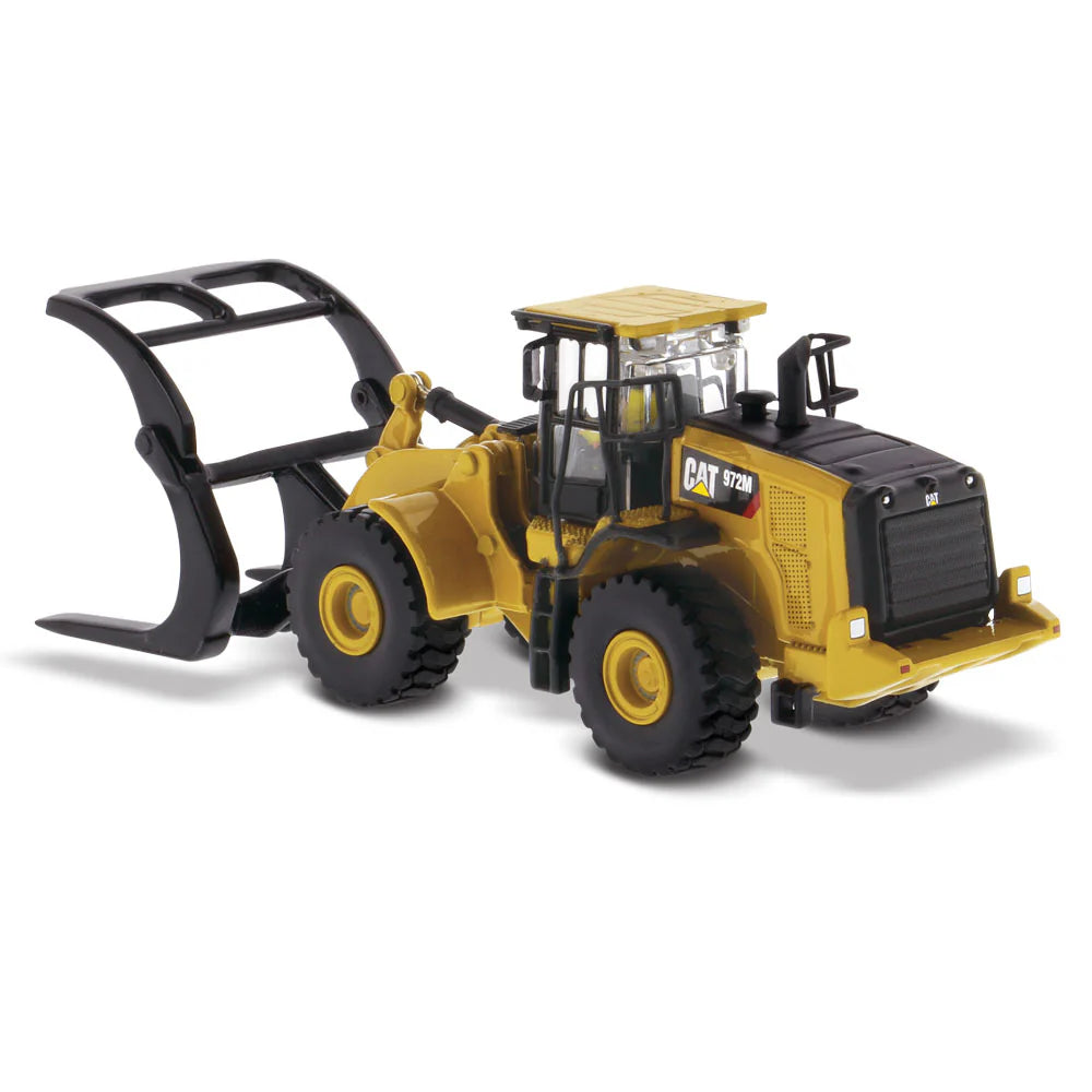 85950 - Cat 972M WL Wheel Loader w/ Log Fork 1:87
